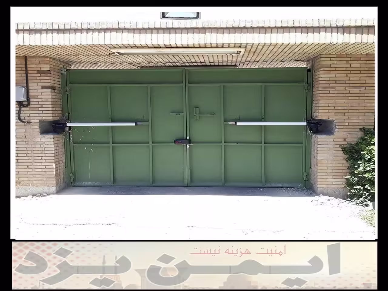 اجرت نصب جک درب پارکینگ یزد