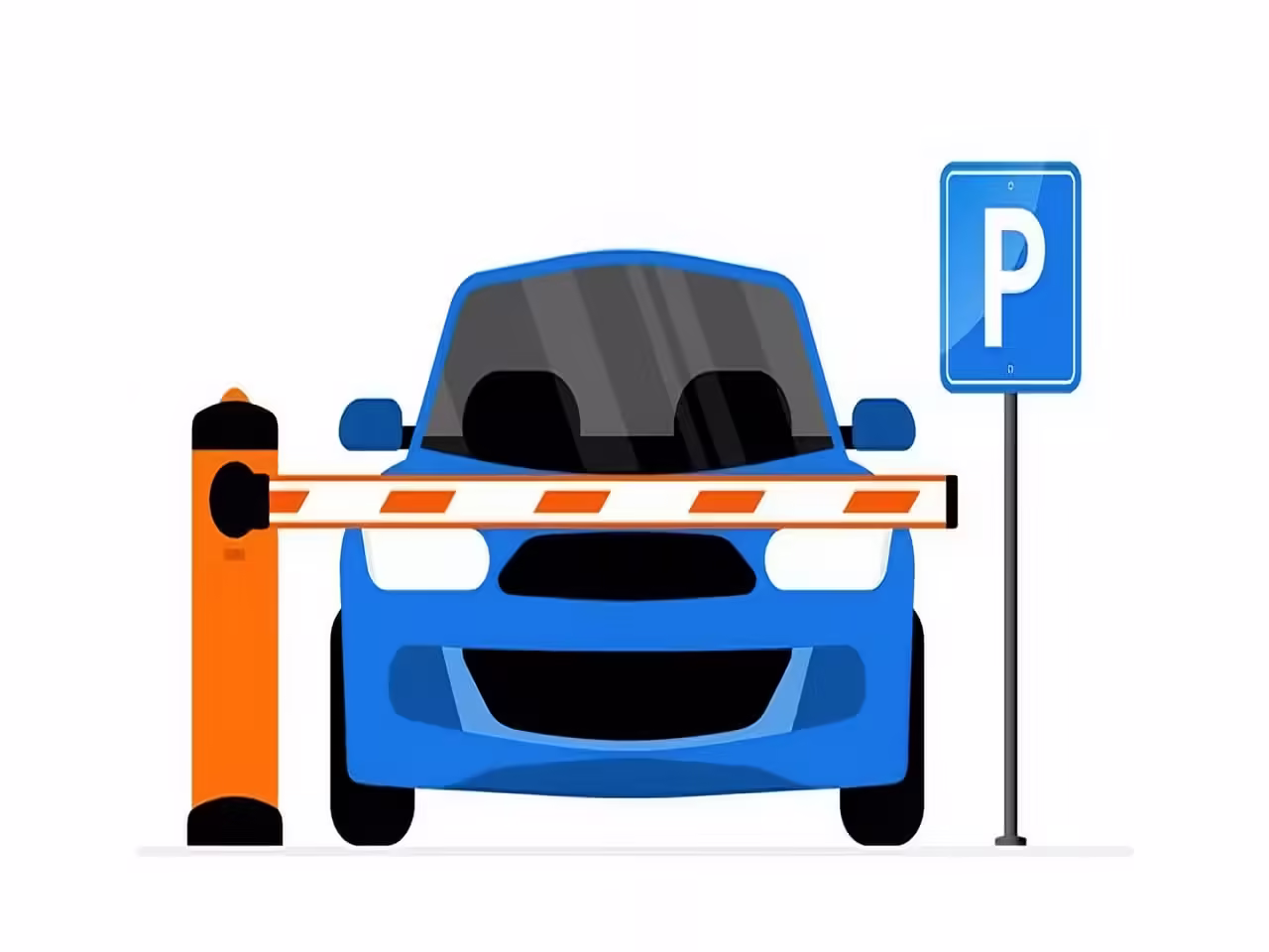 راهبند پارکینگ ورودی ماشین رو 005 راهبند بازویی و امنیت در یزد