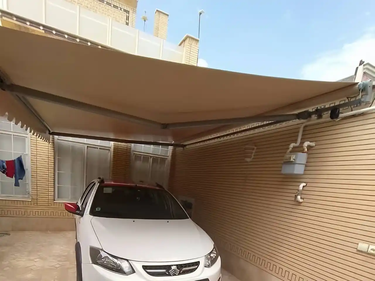 نصب سایبان برقی در یزد