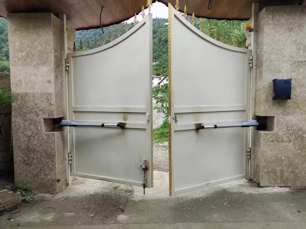 نصب جک درب پارکینگ در تفت