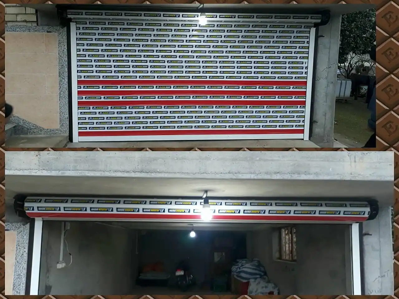 کرکره برقی مغازه در تفت