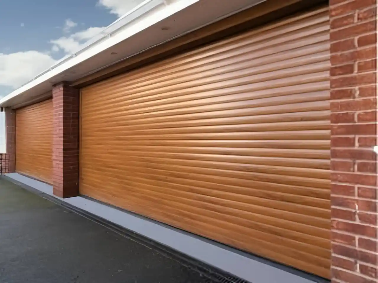 کرکره برقی ویلا در خاتم