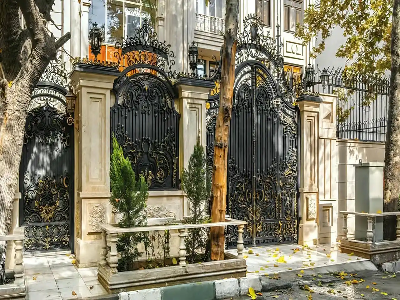 درب فرفورژه در تفت درب فرفورژه در تفت