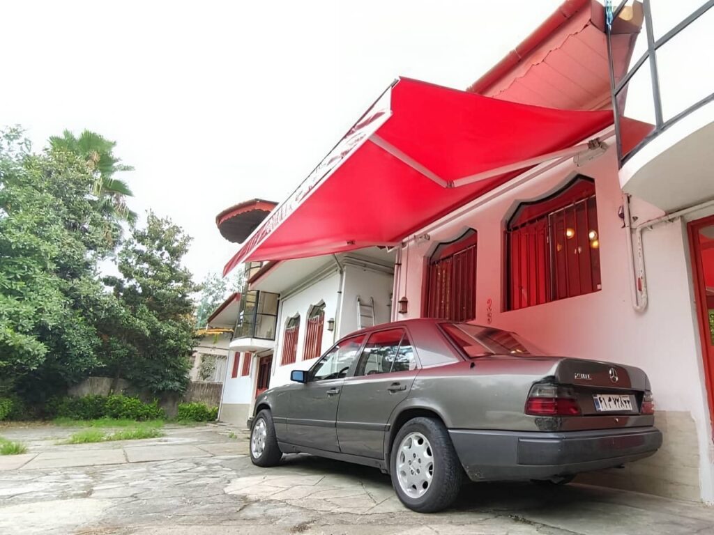 سایبان برقی بافق