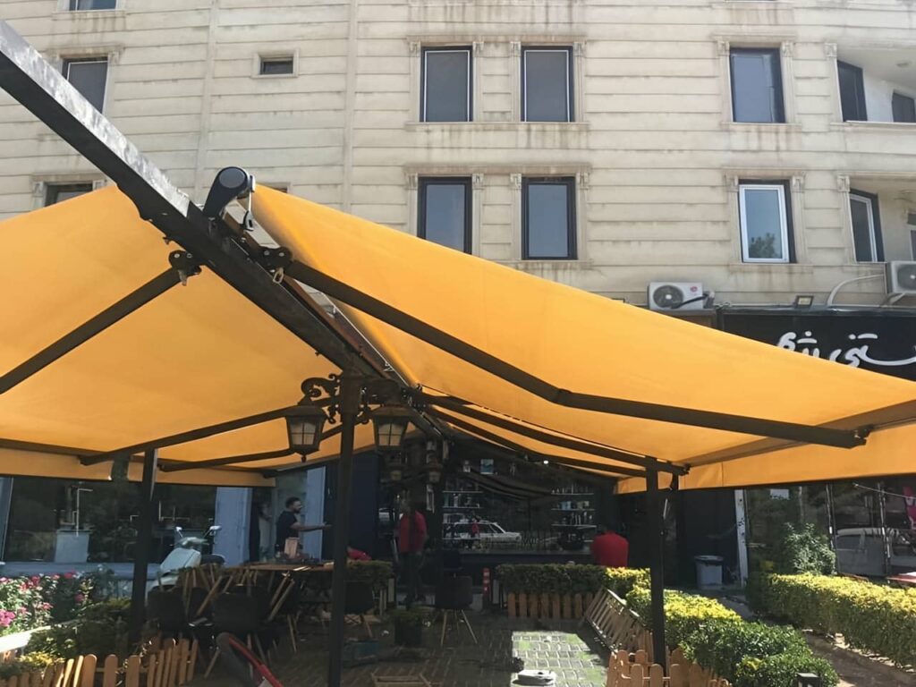 سایبان برقی دوطرفه اشکنان