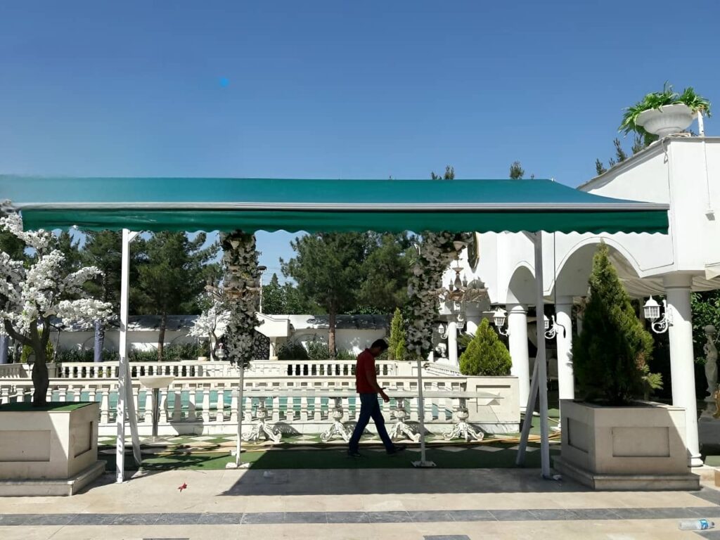 سایبان برقی بهاباد