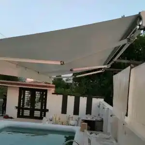 سایبان برقی با طراحی مدرن یزد