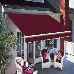 سایبان برقی برای روف گاردن یزد