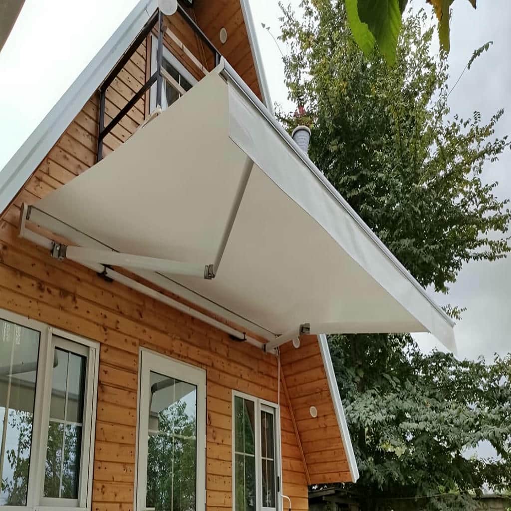 سایبان برقی با پوشش ضد UV یزد