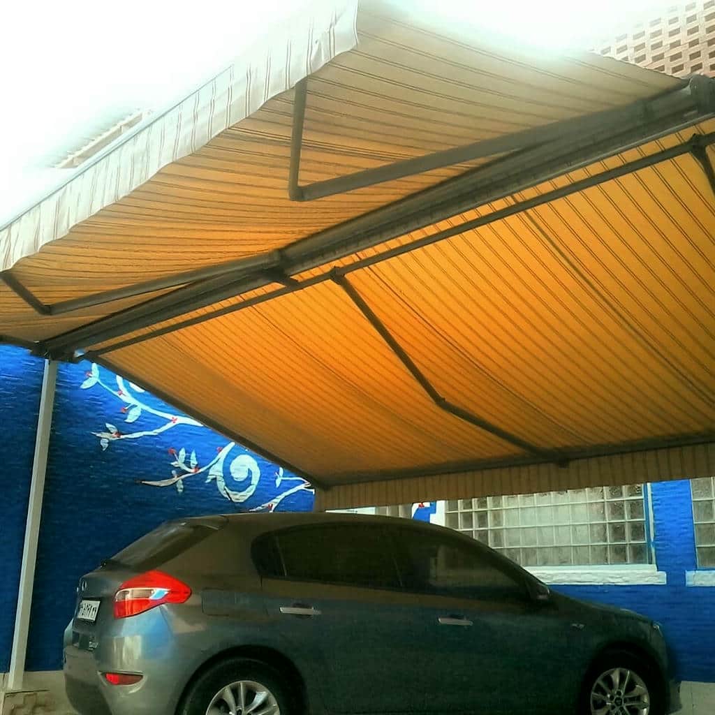 کاربرد سایبان برقی در منازل یزد