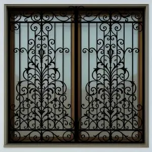 حفاظ آهنی مشبک لوزی برای پنجره متحرک یزد حفاظ آهنی مشبک لوزی برای پنجره متحرک یزد