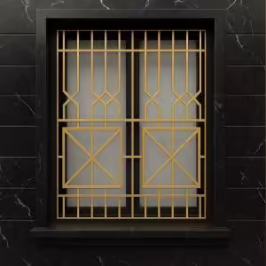 حفاظ پنجره مدل هندسی مدرن در یزد؛ نسل جدید امنیت و زیبایی شهری