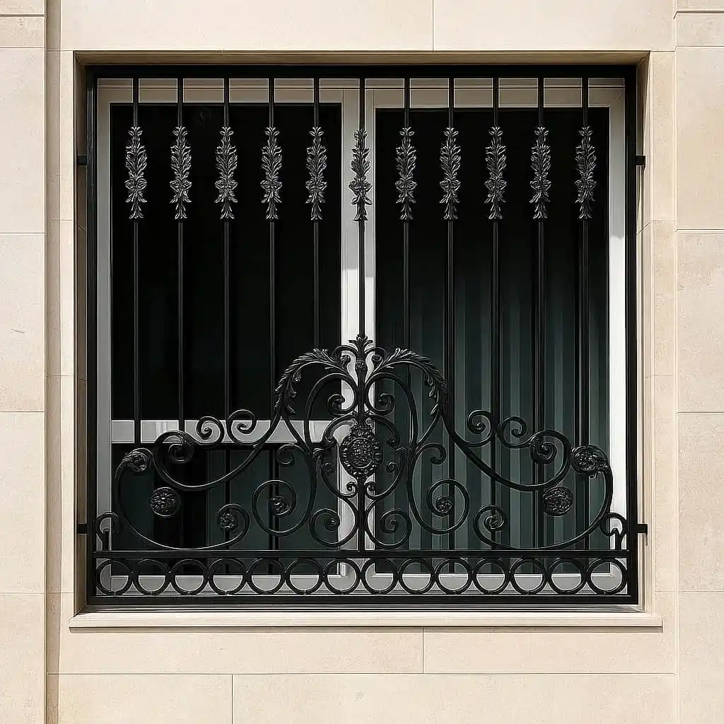 حفاظ سلطنتی گلبرگ فلزی لاکچری در یزد