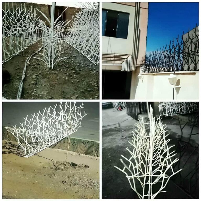 مشخصات فنی حفاظ شاخ گوزنی در یزد | انتخاب بهترین نرده دیوار برای امنیت ساختمان