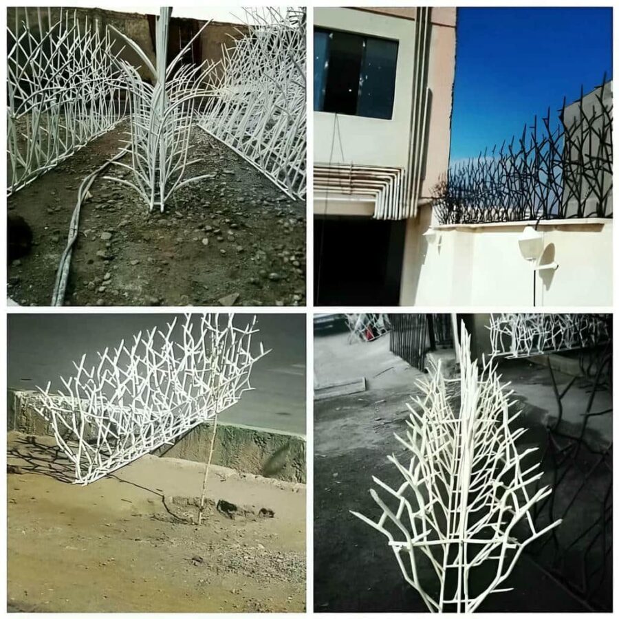 مشخصات فنی حفاظ شاخ گوزنی در یزد | انتخاب بهترین نرده دیوار برای امنیت ساختمان