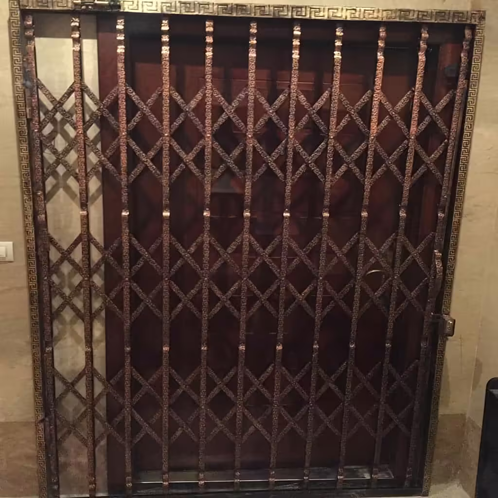 نصب حفاظ آکاردئونی سه گل پرچ مخفی چند لایه در یزد