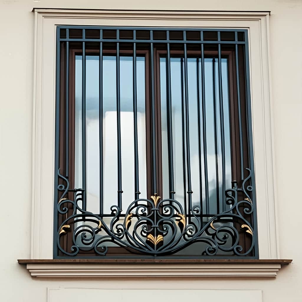 حفاظ پنجره فرفورژه لوکس آرتمیس یزد