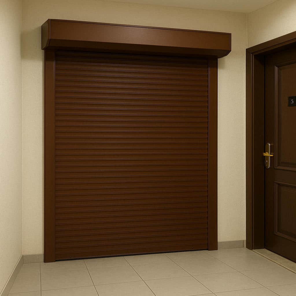 حفاظ کرکره ای برقی با تیغه فولادی در یزد