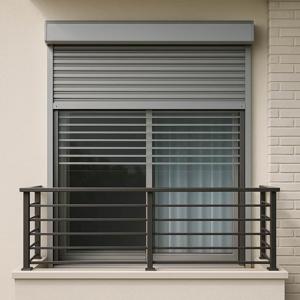 کرکره برقی بالکن یزد