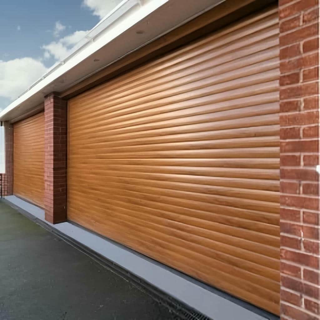 کرکره برقی پارکینگ با سیستم سولار یزد