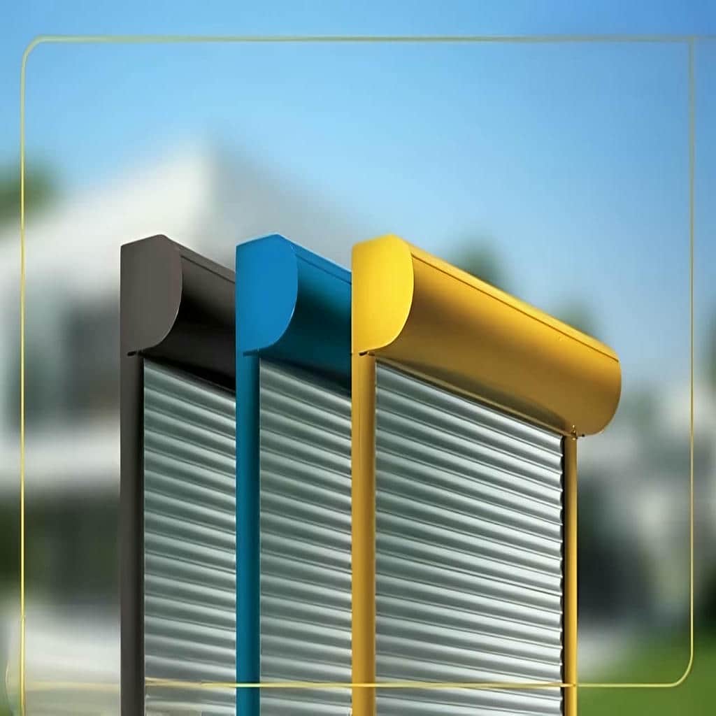 خرید و قیمت کرکره برقی درب ورودی آپارتمان در یزد