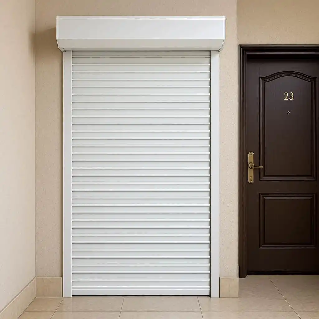 نصب درب کرکره&zwnj;ای آپارتمان در یزد