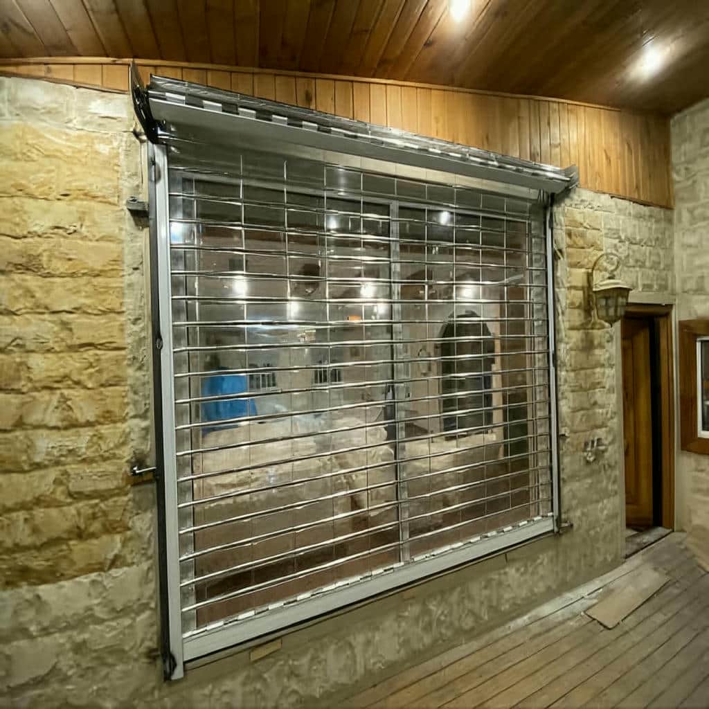 کرکره برقی پنجره در یزد