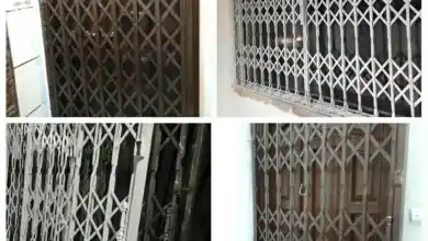 قیمت درب آکاردئونی ضد سرقت در یزد | راهنمای خرید و نصب