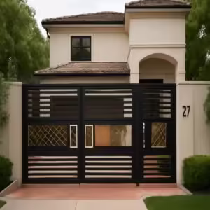 درب مدرن موریس در یزد