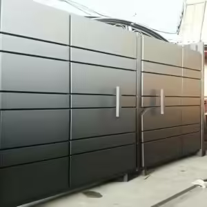 درب مدرن کیت کت افقی در یزد