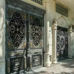 درب حیاط لاکچری در یزد