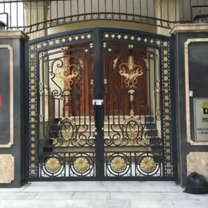 درب حیاط آهنی فلزی در یزد