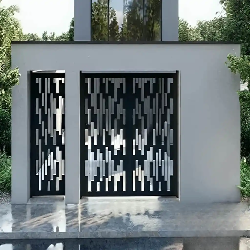 خرید درب مدرن جسیکا متریال فلزی در یزد