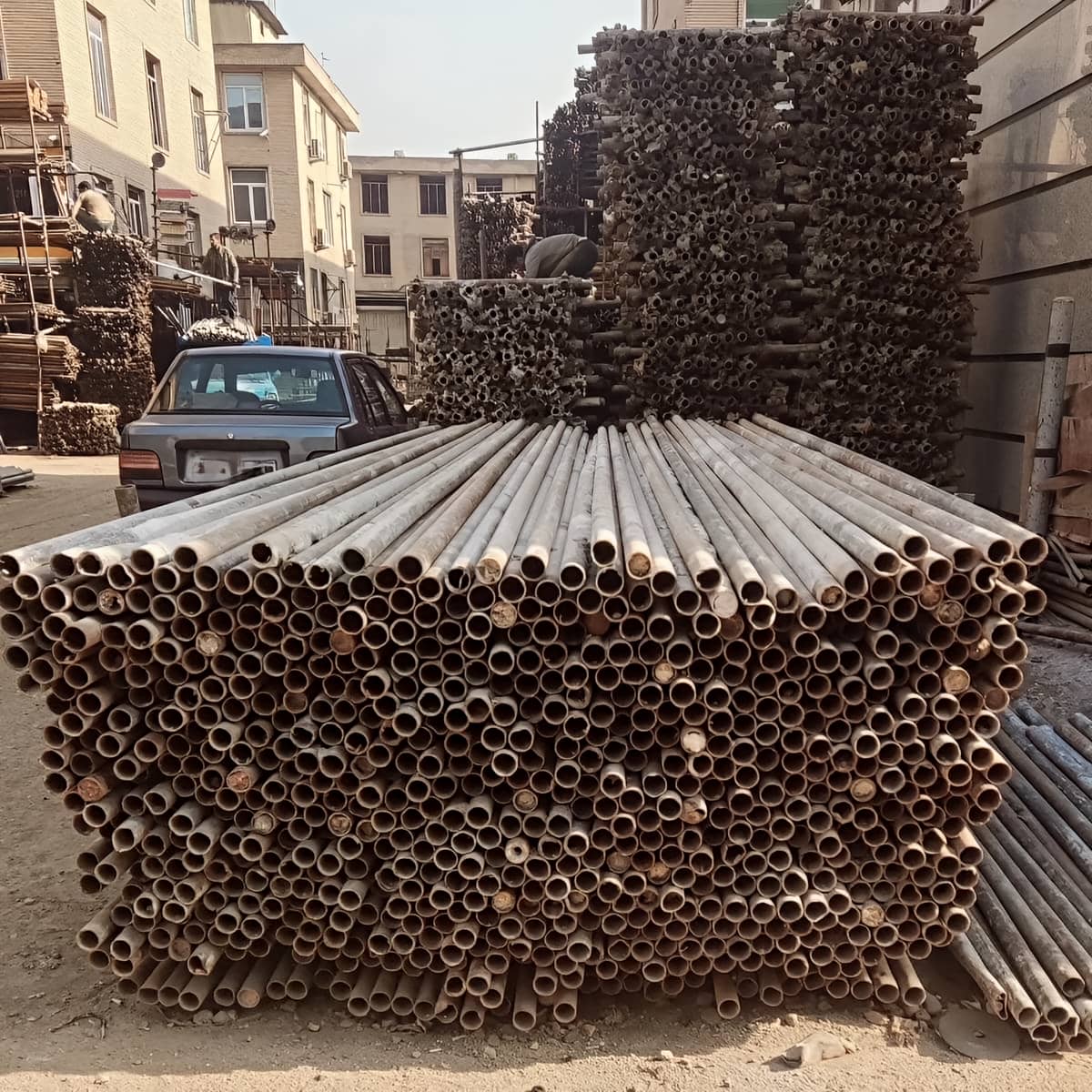 لوله داربست صنعتی یزد برای کارخانه فولاد در محیط سنگین لوله داربست صنعتی یزد برای کارخانه فولاد در محیط سنگین