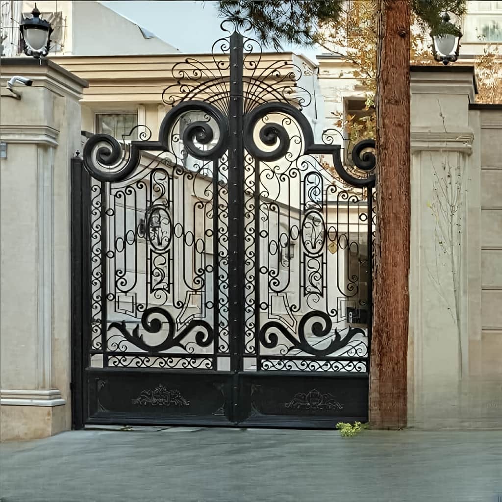 قیمت درب پارکینگ سنگین شاسی دوبل بر اساس سفارش در یزد