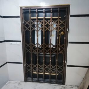 6 طرح حفاظ آکاردئونی دو جداره ورودی در یزد