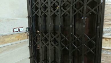 11 طرح حفاظ آکاردئونی درب واحد مسکونی در یزد