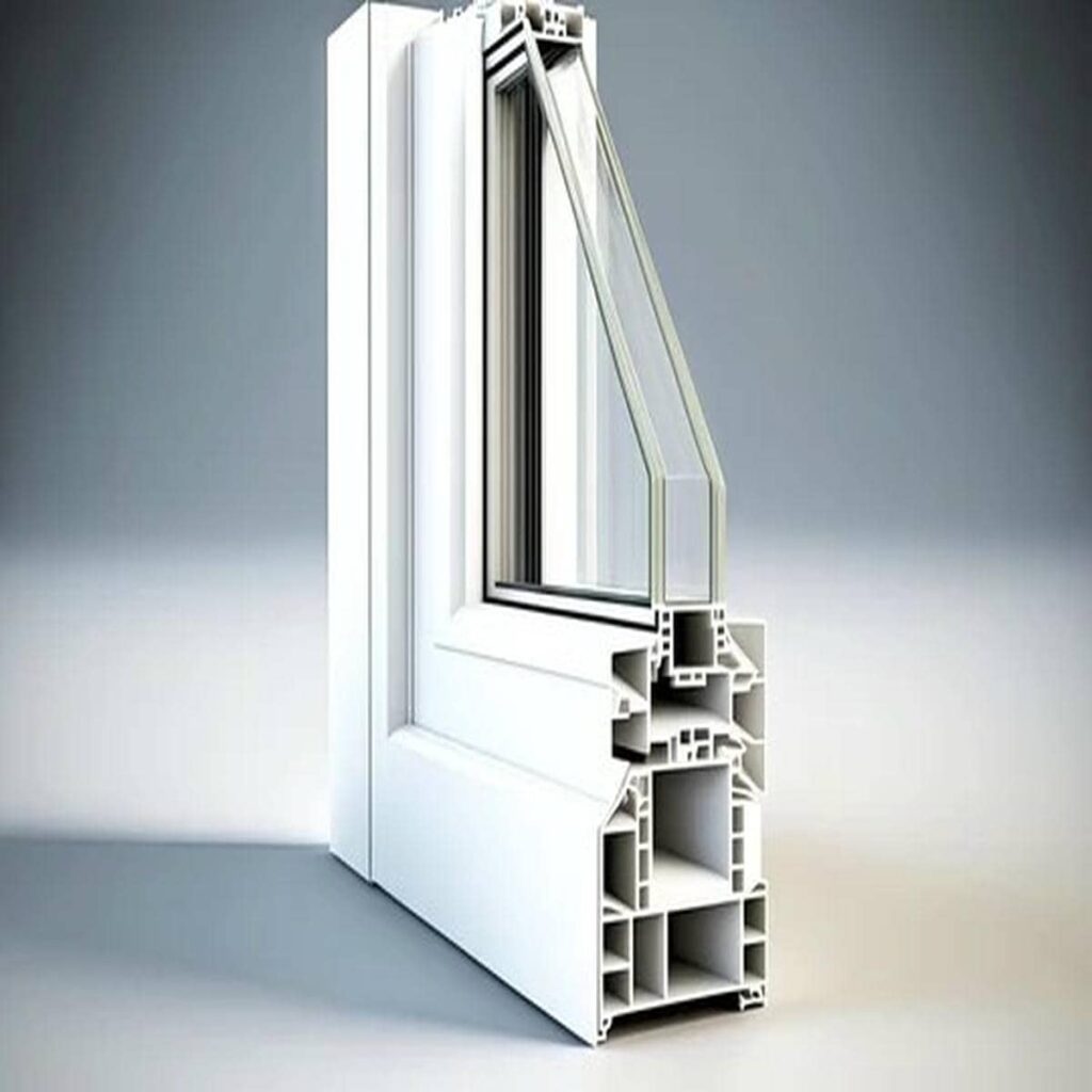 پنجره UPVC دوجداره آلومینیومی در یزد