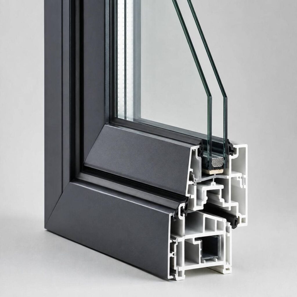 بررسی پروفیل پنجره UPVC چندکاناله در یزد