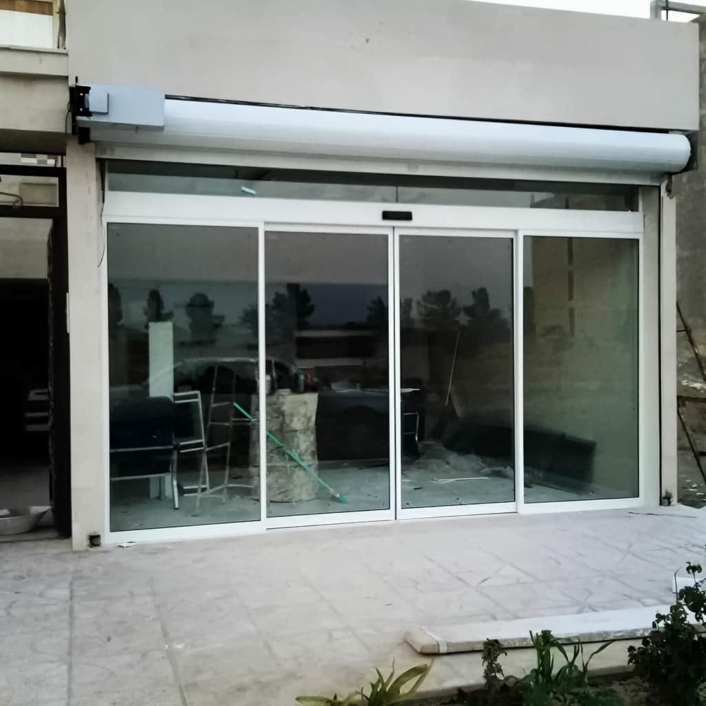 خرید ریل درب اتوماتیک شیشه ای کشویی در یزد