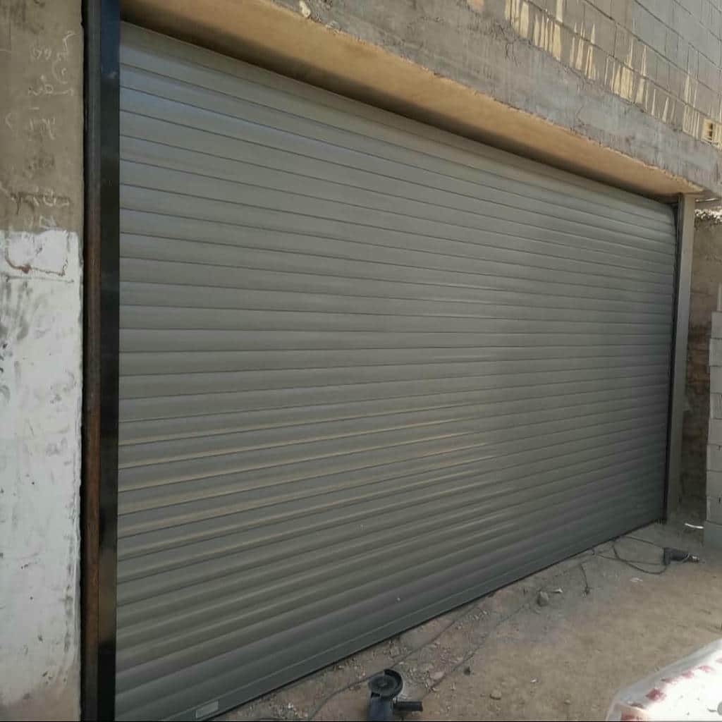 خدمات درب کرکره ای پارکینگ اتوماتیک برای ساختمان مشترک در یزد