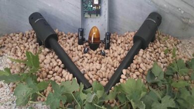 8 طرح جک درب حیاط سنگین شاسی دار در یزد