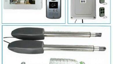 11 نمونه درب برقی حیاط لولایی در یزد