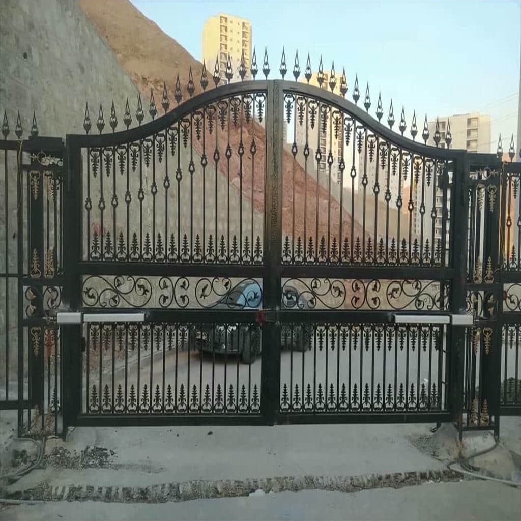 نصب جک درب تک لنگه نفررو روی درب فلزی در یزد