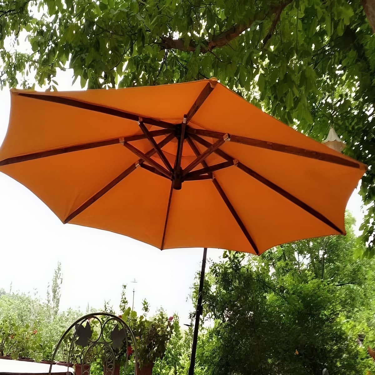 سایبان برقی برای تراس در یزد