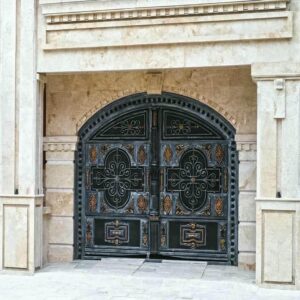 14 طرح درب پارکینگ ویلا ماشین رو در یزد