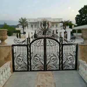 13 مدل درب حیاط پروفیلی کلاف دار در یزد