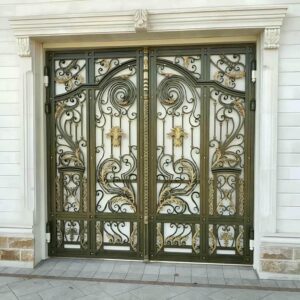 13 طرح درب پارکینگ مدرن پنل مشبک در یزد