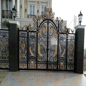 14 نمونه درب حیاط طاق دار در یزد