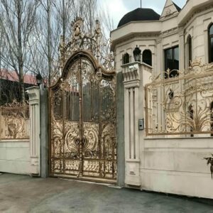 8 طرح درب آهنی حیاط طرح مدرن در یزد